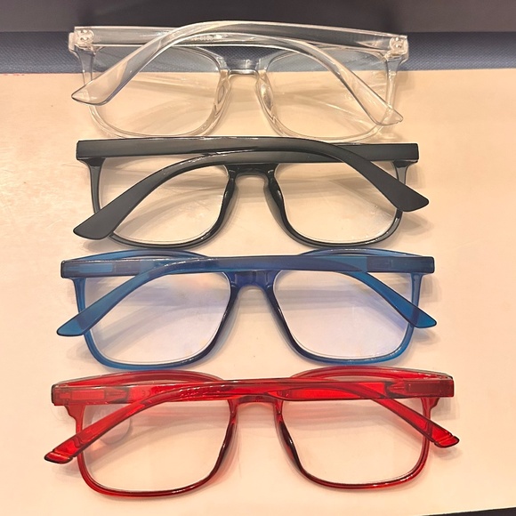*4* Pairs Blue Light Blocking Readers +2.0 - Picture 2 of 16